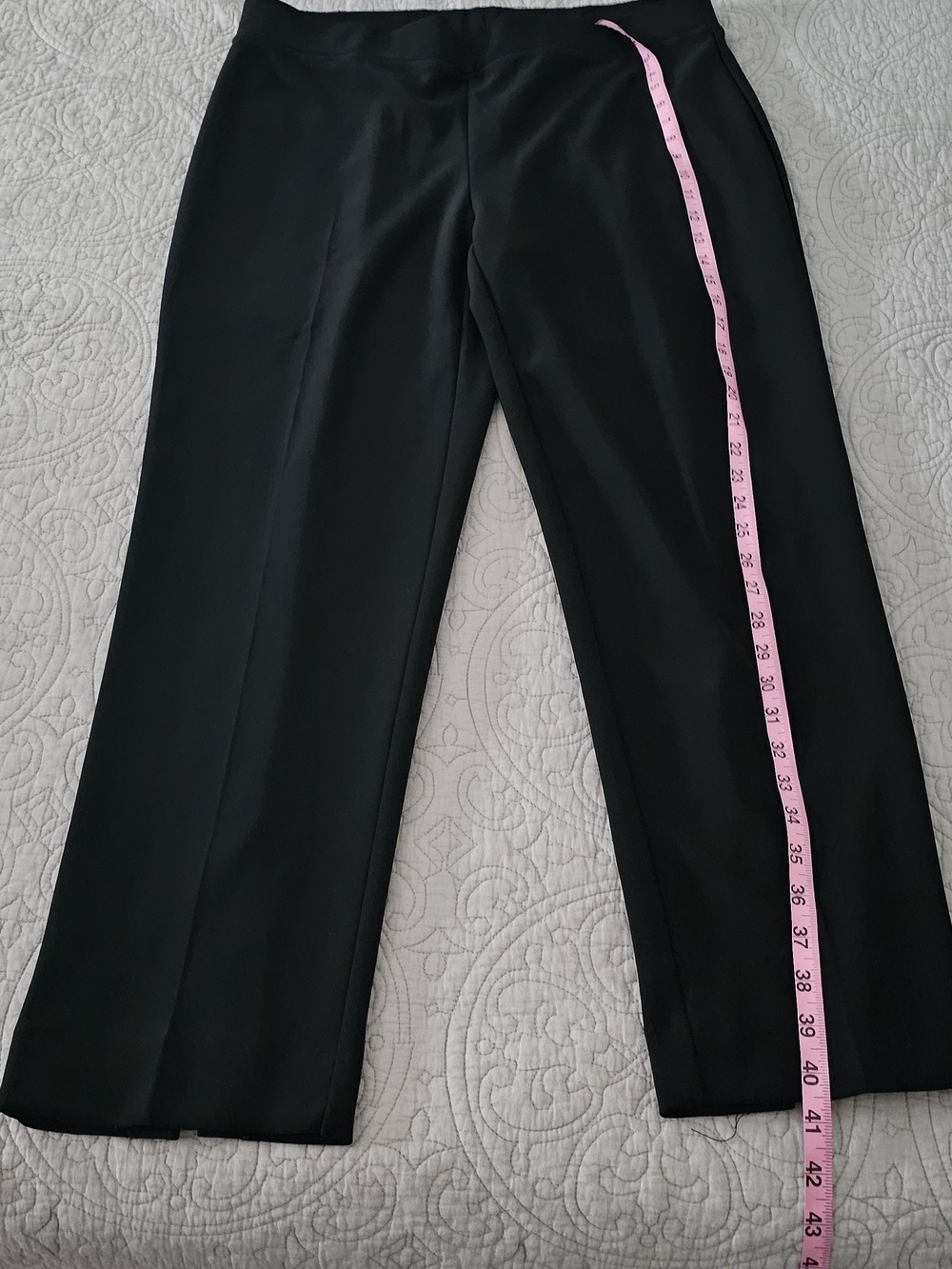 Joseph Ribkoff Black Wide-Leg Pants